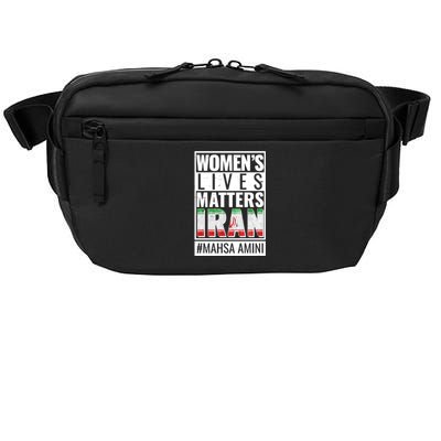 Women's Lives Matter IRAN #Mahsa Amini Crossbody Pack