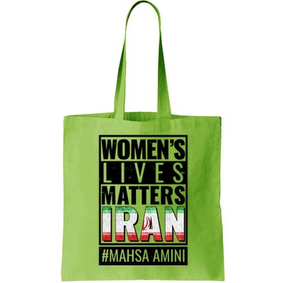 Women's Lives Matter IRAN #Mahsa Amini Bag