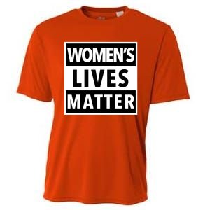 Wo's Lives Matter Meaningful Gift Cooling Performance Crew T-Shirt