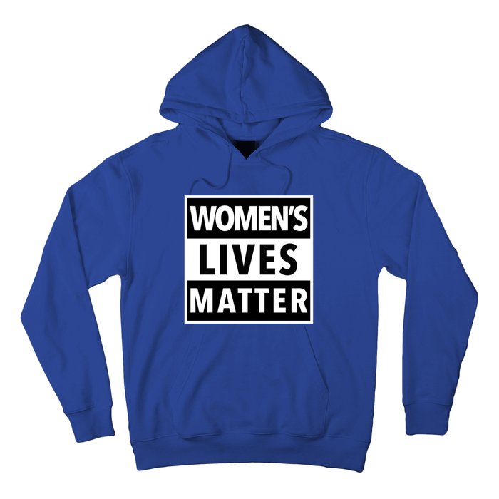 Wo's Lives Matter Meaningful Gift Hoodie