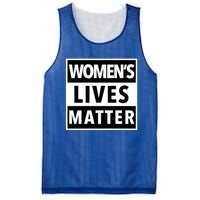 Wo's Lives Matter Meaningful Gift Mesh Reversible Basketball Jersey Tank