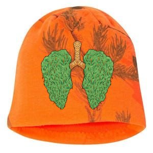 Weed Lung Marijuana Funny Kati - Camo Knit Beanie