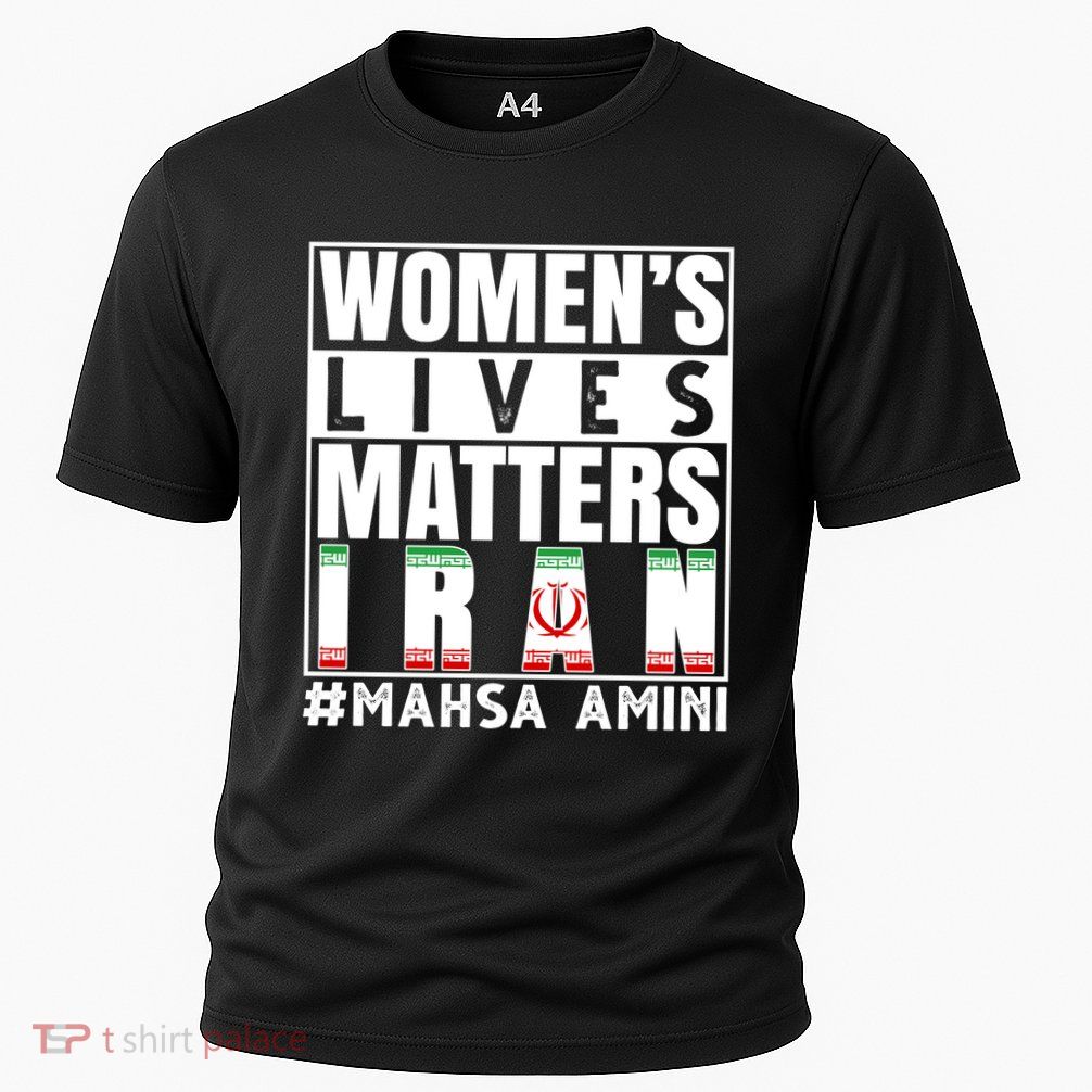 Women's Lives Matter Mahsa Amini Iran Support Cooling Performance Crew T-Shirt
