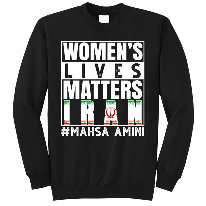 Women's Lives Matter Mahsa Amini Iran Support Sweatshirt