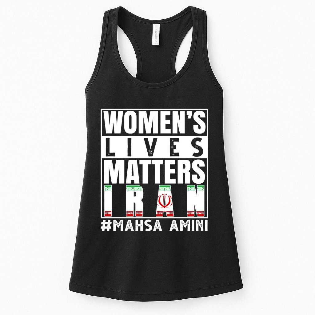 Women's Lives Matter Mahsa Amini Iran Support Womens Tank Top