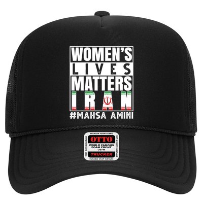Women's Lives Matter Mahsa Amini Iran Support Trucker Hat