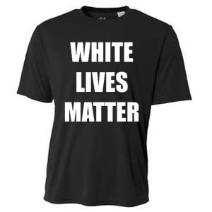 White Lives Matter Cooling Performance Crew T-Shirt