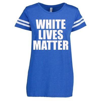 White Lives Matter Enza Ladies Jersey Football T-Shirt