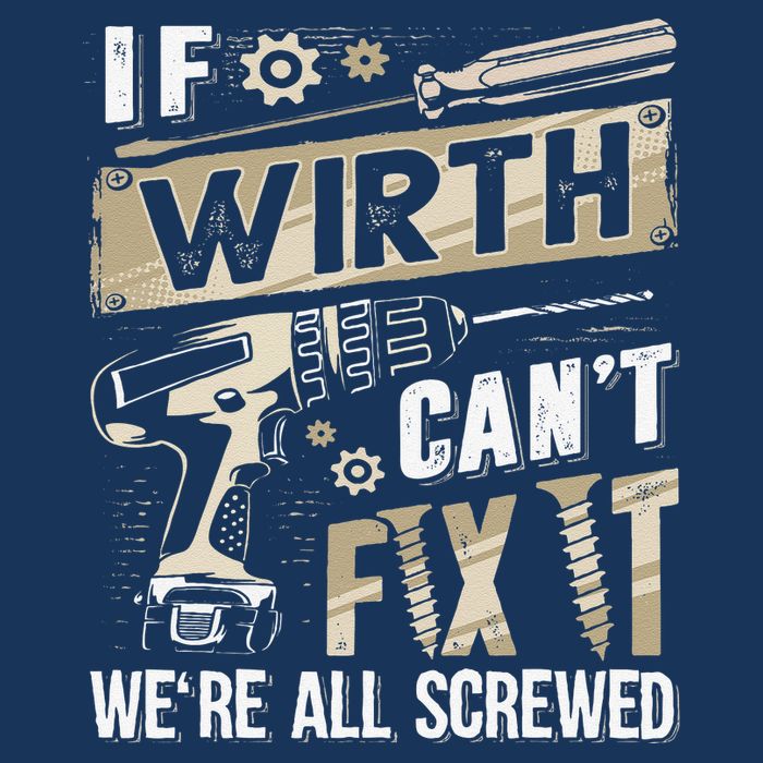 Wirth Last Name If Wirth CanT Fix It Hoodie