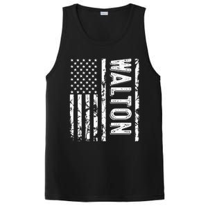 Walton Last Name Funny Surname Team Walton Family Reunion PosiCharge Competitor Tank