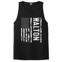 Walton Last Name Funny Surname Team Walton Family Reunion PosiCharge Competitor Tank