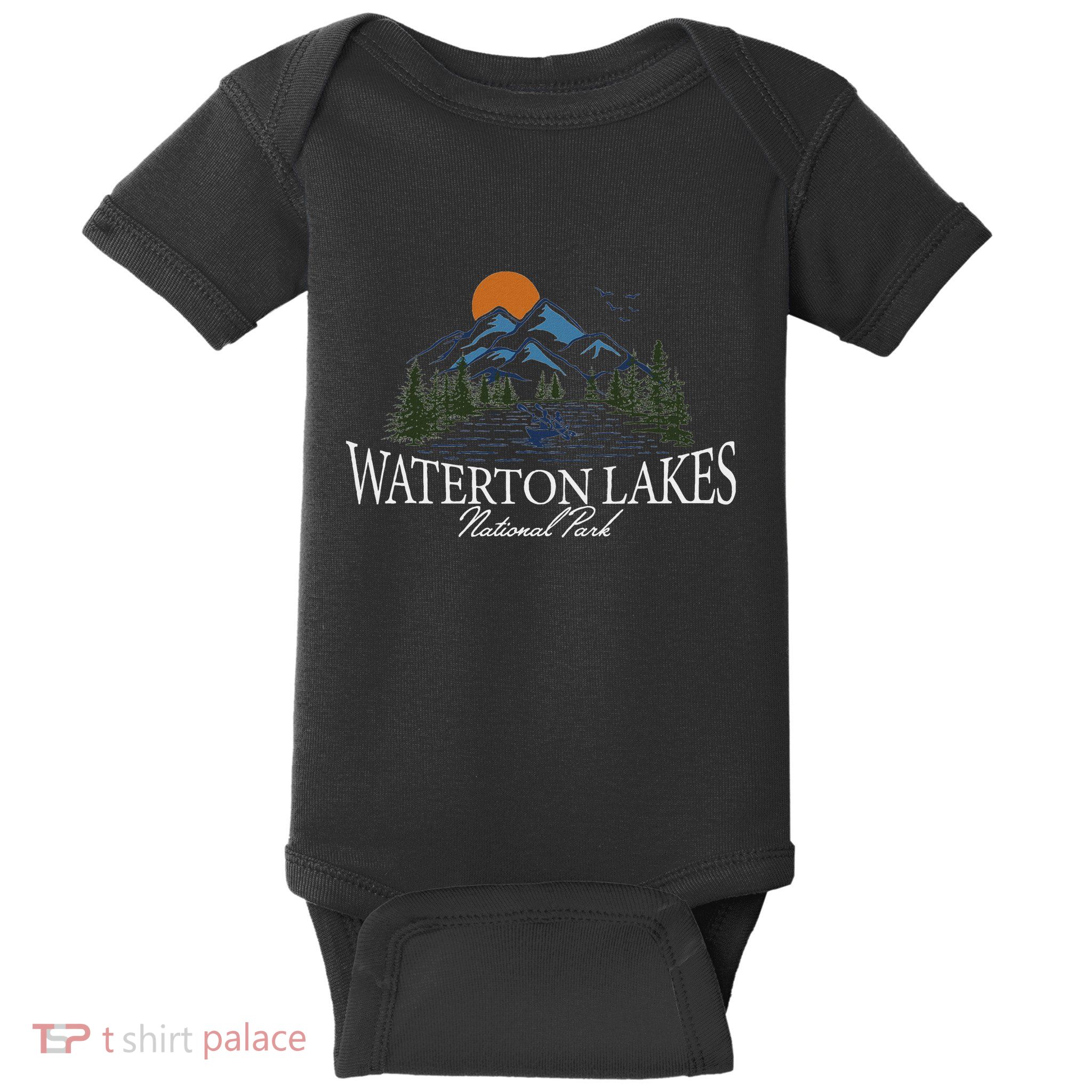 Waterton Lakes National Park Baby Bodysuit