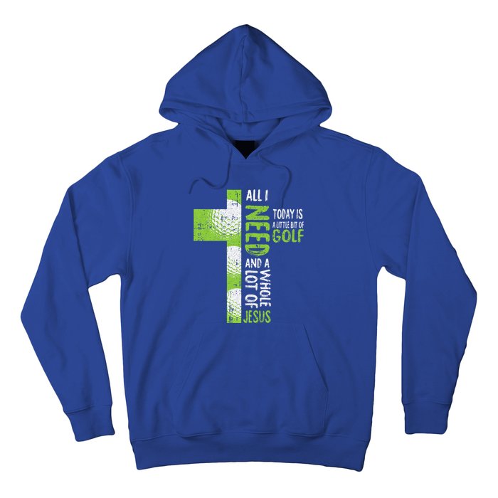 Whole Lot Of Jesus Golf Golfing Sport Lover Christian Golfer Hoodie