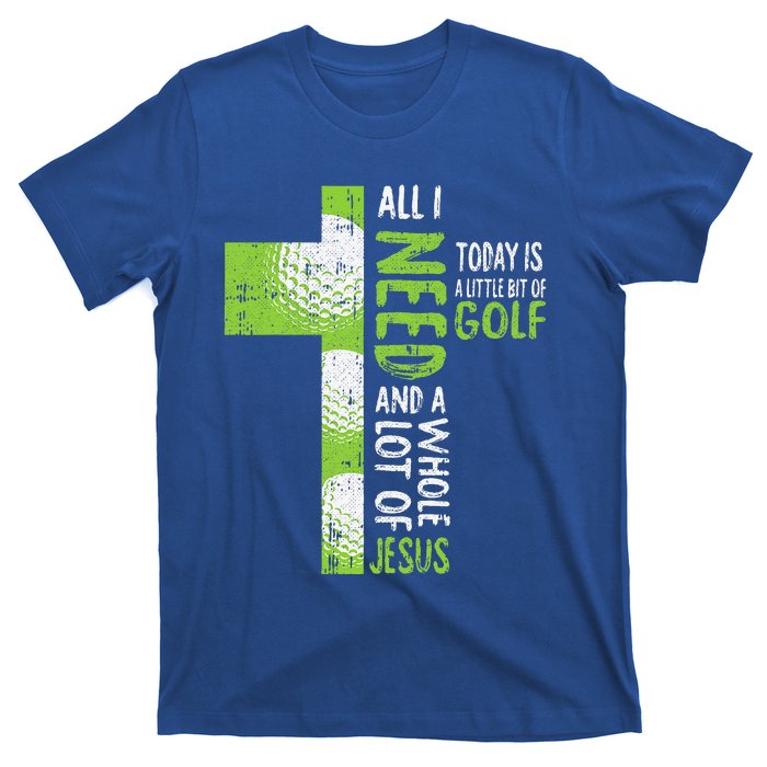 Whole Lot Of Jesus Golf Golfing Sport Lover Christian Golfer T-Shirt