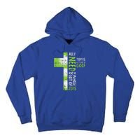 Whole Lot Of Jesus Golf Golfing Sport Lover Christian Golfer Tall Hoodie