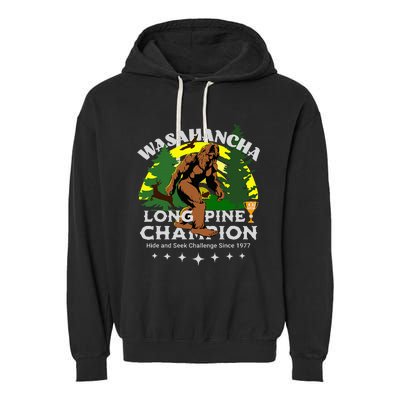 WASAHANCHA LONG PINE BIGFOOT CHAMPION Family Design Garment-Dyed Fleece Hoodie