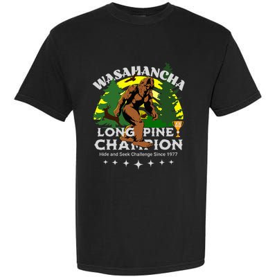 WASAHANCHA LONG PINE BIGFOOT CHAMPION Family Design Garment-Dyed Heavyweight T-Shirt