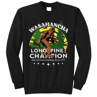 WASAHANCHA LONG PINE BIGFOOT CHAMPION Family Design Sweatshirt