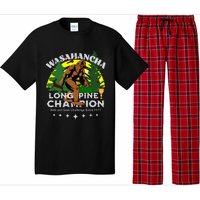 WASAHANCHA LONG PINE BIGFOOT CHAMPION Family Design Pajama Set