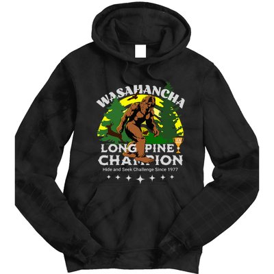 WASAHANCHA LONG PINE BIGFOOT CHAMPION Family Design Tie Dye Hoodie