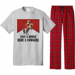 Western Lesbian Pride Save A Horse Ride A Cowgirl Pajama Set