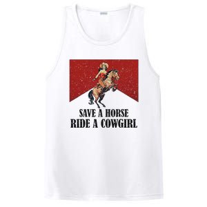 Western Lesbian Pride Save A Horse Ride A Cowgirl PosiCharge Competitor Tank