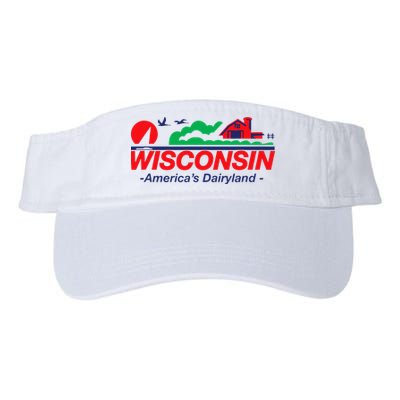 Wisconsin License Plate Americas Dairyland Visor