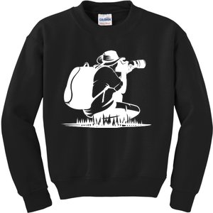 Wild Lifre Photographer Kids Sweatshirt