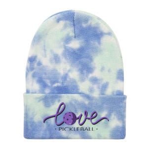 Wo Love Pickleball Pickleball Tie Dye 12in Knit Beanie