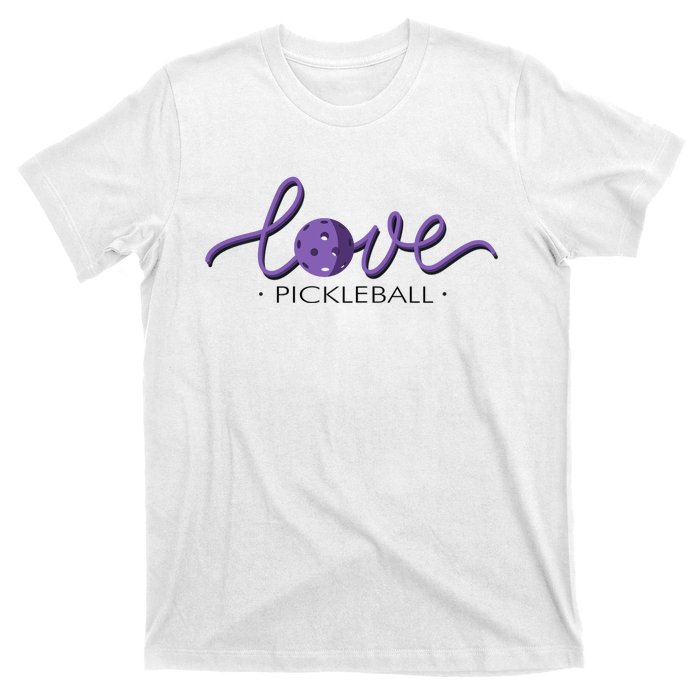 Wo Love Pickleball Pickleball T-Shirt