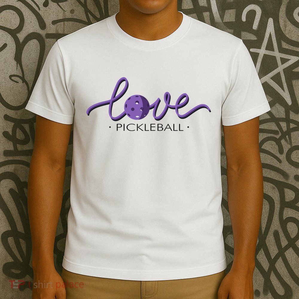 Wo Love Pickleball Pickleball T-Shirt