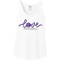 Wo Love Pickleball Pickleball Ladies Essential Tank