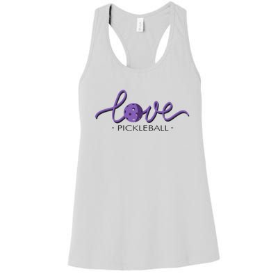 Wo Love Pickleball Pickleball Women's Racerback Tank