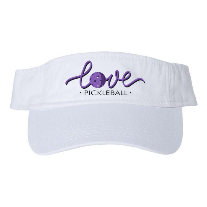 Wo Love Pickleball Pickleball Valucap Bio-Washed Visor