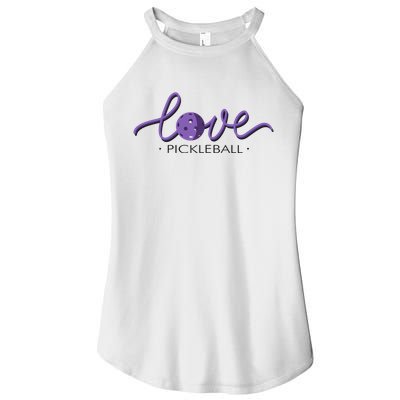 Wo Love Pickleball Pickleball Women's Perfect Tri Rocker Tank