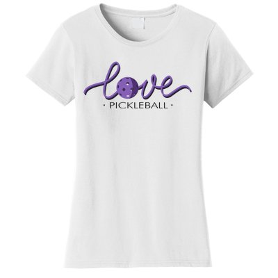 Wo Love Pickleball Pickleball Women's T-Shirt