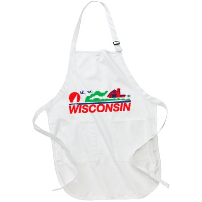 Wisconsin License Plate Apron