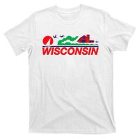 Wisconsin License Plate T-Shirt