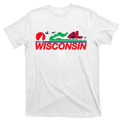 Wisconsin License Plate T-Shirt