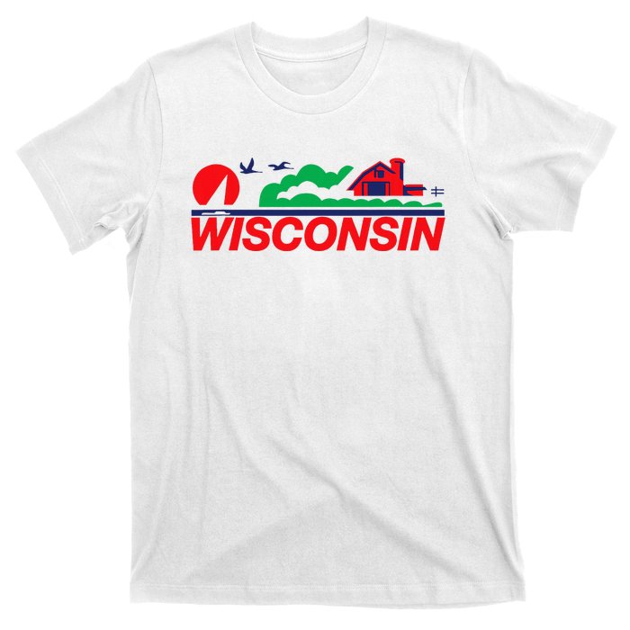 Wisconsin License Plate T-Shirt