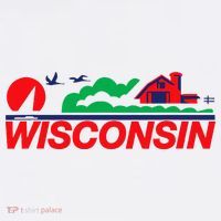 Wisconsin License Plate T-Shirt