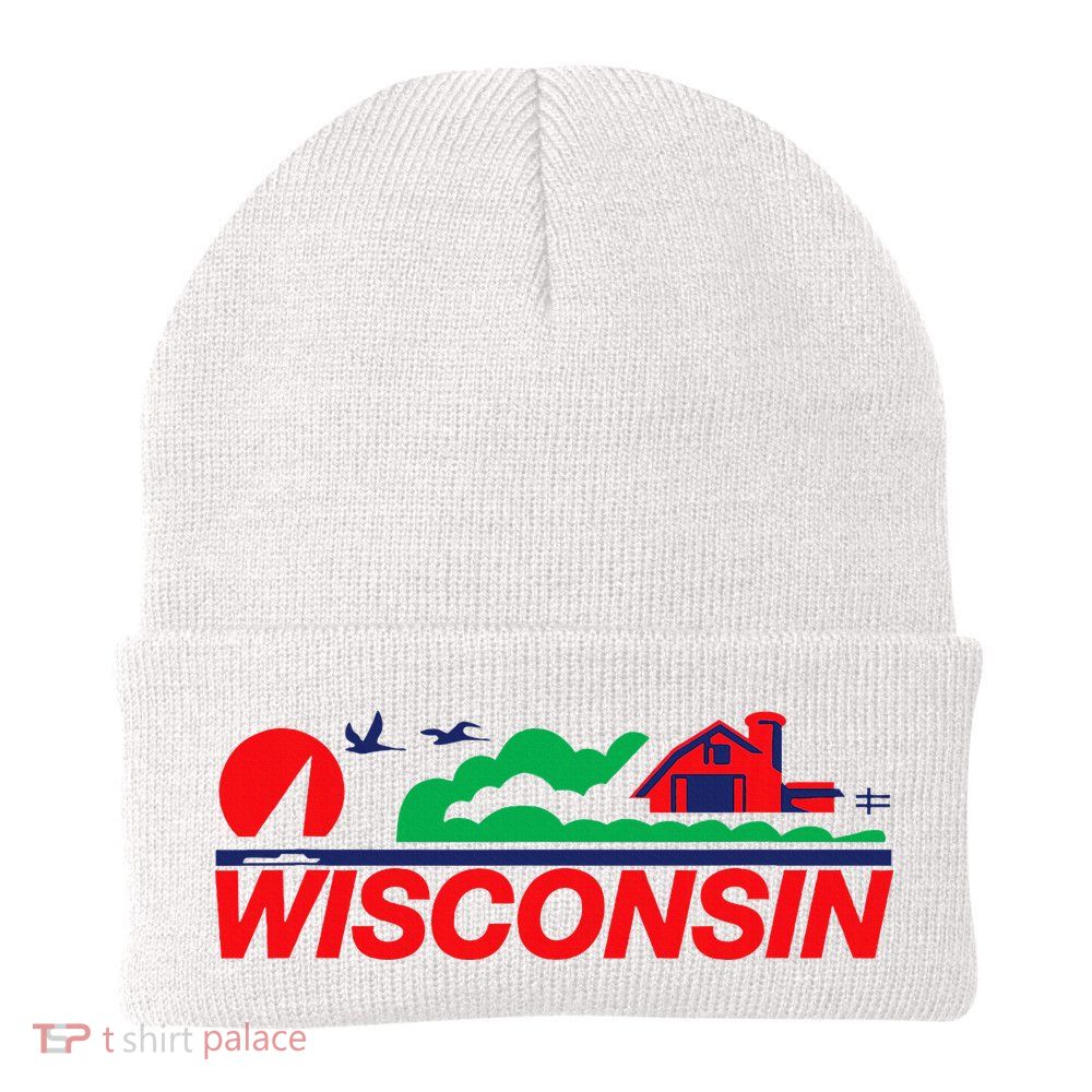 Wisconsin License Plate Beanie