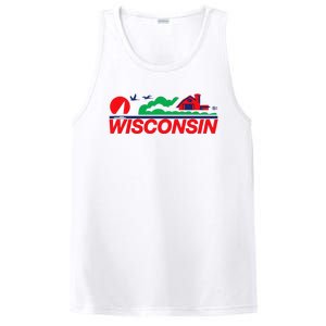 Wisconsin License Plate PosiCharge Competitor Tank