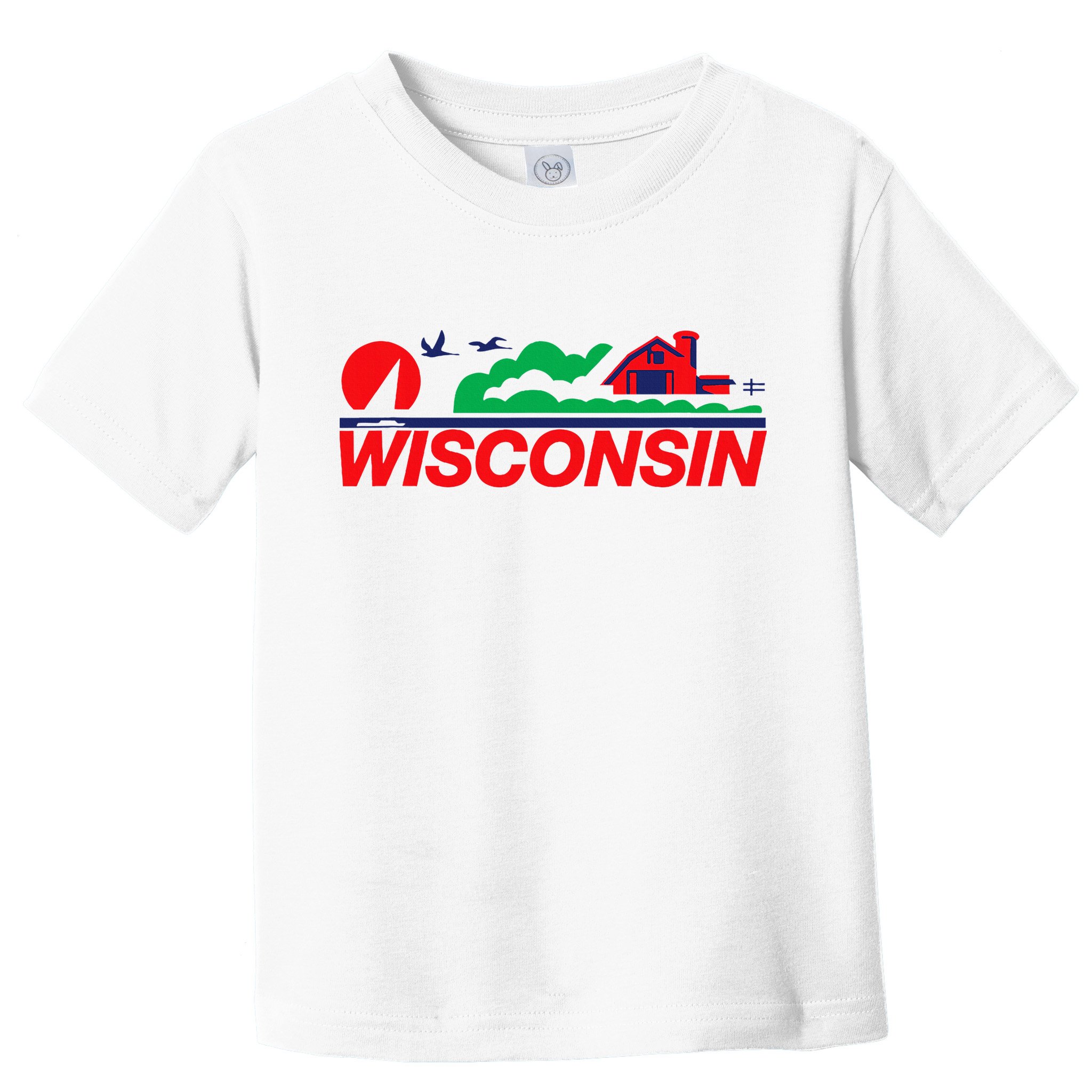 Wisconsin License Plate Toddler T-Shirt