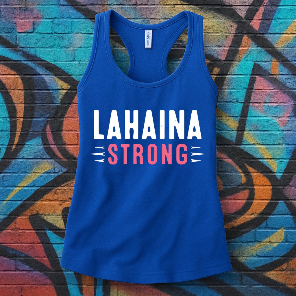 Wildfire Lahaina Pray For Lahaina Maui Hawaii Strong Gift Womens Tank Top