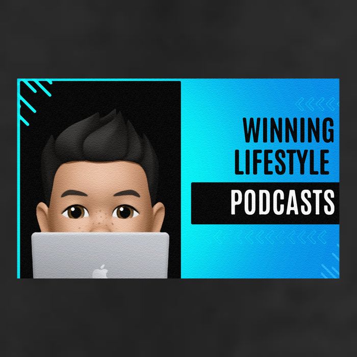 Winning Lifestyle Podcasts Sweat 7 Panel Mesh Trucker Snapback Hat