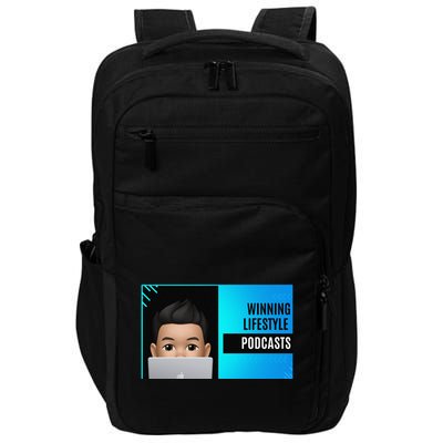 Winning Lifestyle Podcasts Sweat Impact Tech Backpack