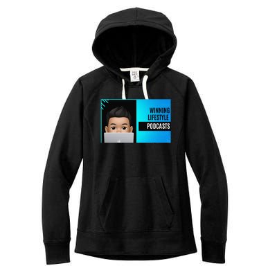 Winning Lifestyle Podcasts Sweat Women's Fleece Hoodie