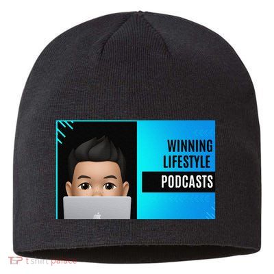 Winning Lifestyle Podcasts Sweat Sustainable Beanie