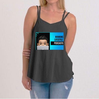 Winning Lifestyle Podcasts Sweat Women's Strappy Tank